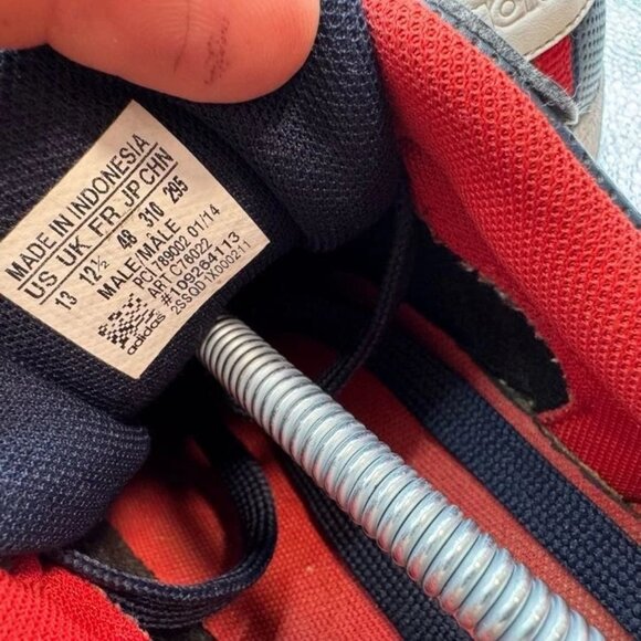 Size 13 Adidas Superstar Perforated Multicolor Mens Low Top Sneaker Shoes C76022 - Picture 9 of 9